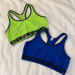 Under Armour heat gear sports bras